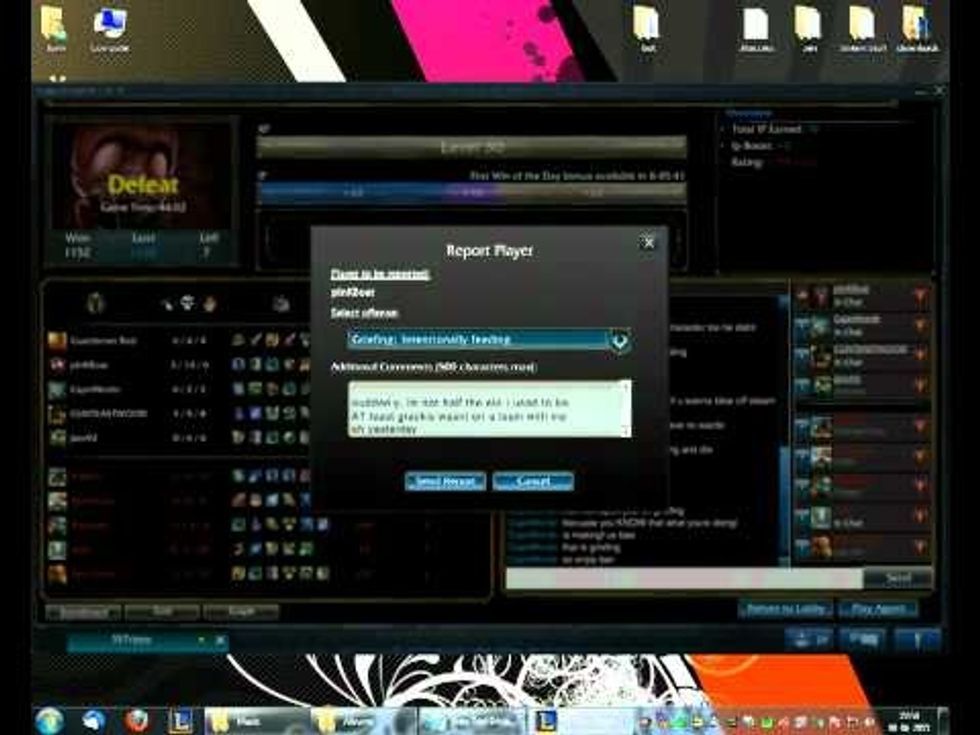 If you get bullied or if he is rude you can report him .