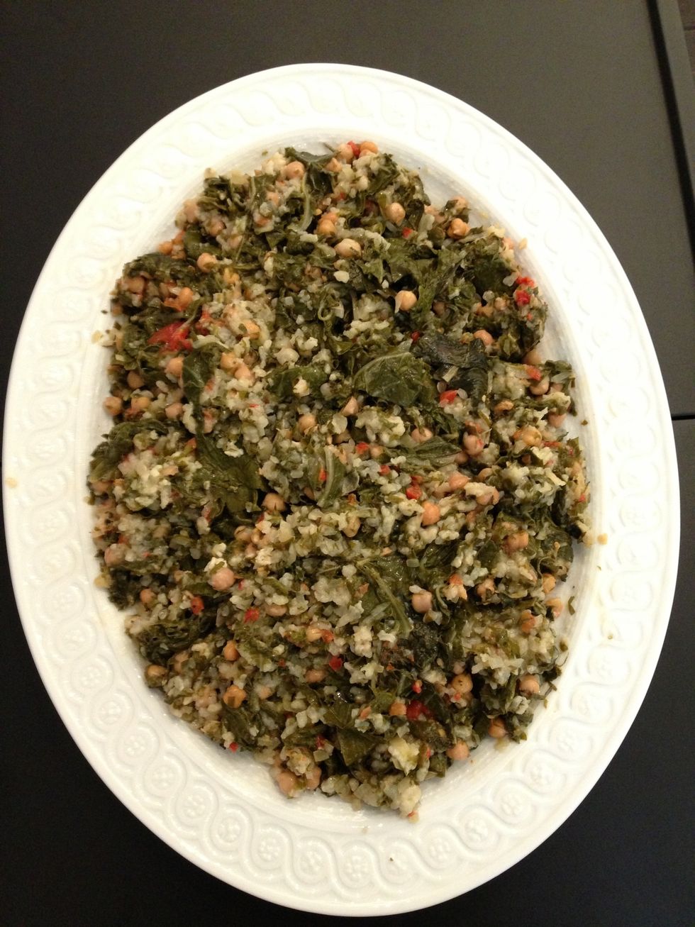 If you have a big party buffet. You can just disperse them to be served like a rice dish.