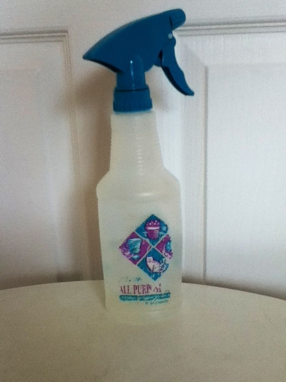 If you have a water bottle, turn it to the MIST side. If you do not have a water bottle, slowly dab your cloth into a bowl of water. Do NOT dunk the towel.