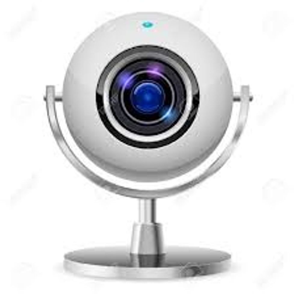 If you have a webcam in your room, make sure you turn it off, if you dont know how to turn it off then turn it around or cover it with something.