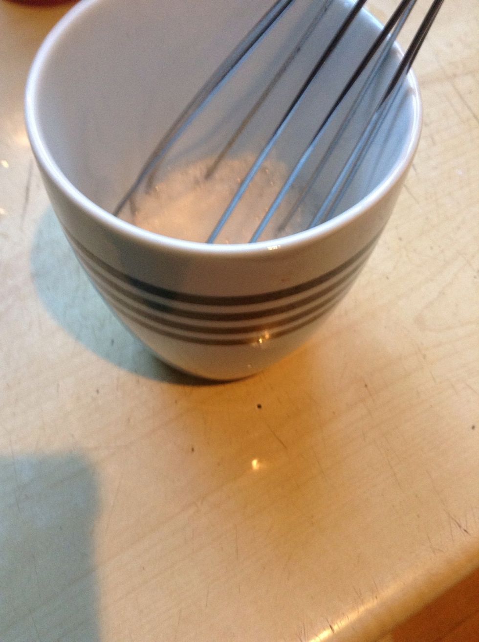If you have an electric whisk use it to mix the milk and syrup as well as making the milk fluffy and light,like a latte. If not use a conventional one like me.