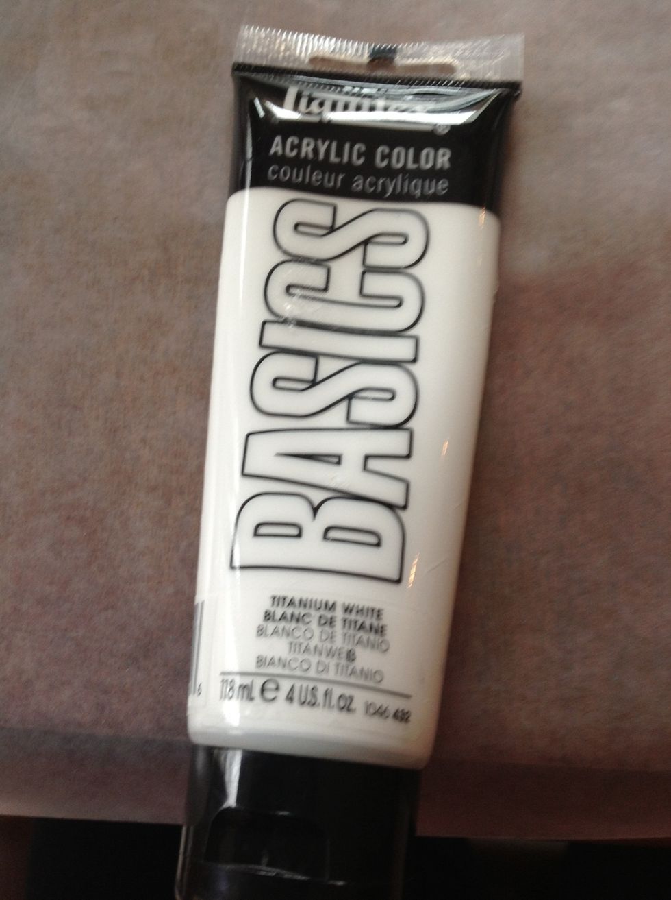 If you have clear then use white paint. Any brand but I use basic