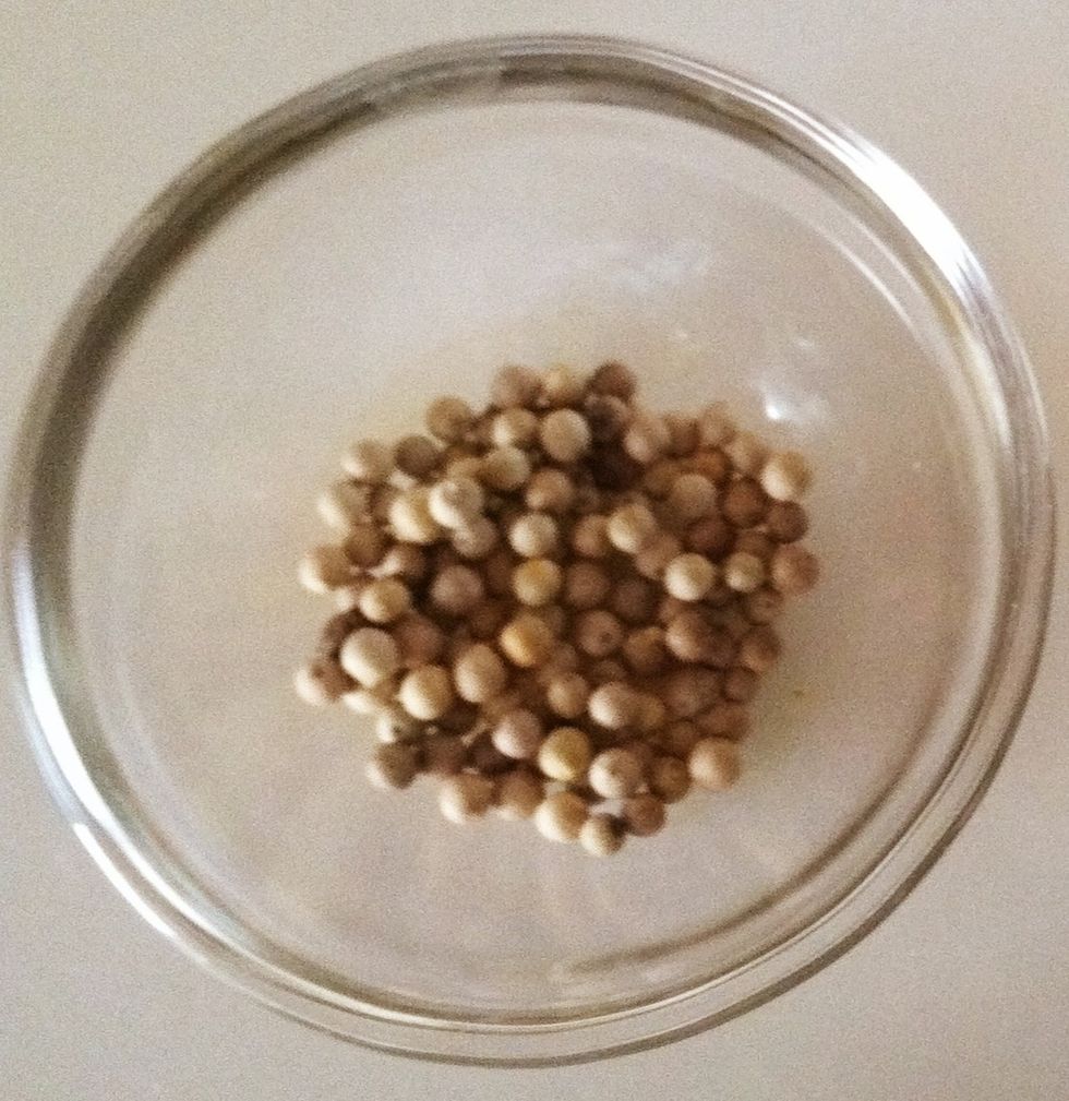 If you have it, grind some fresh white pepper. It's milder tasting and blends with the other colors in the salad. Add hot peppers if you wish.