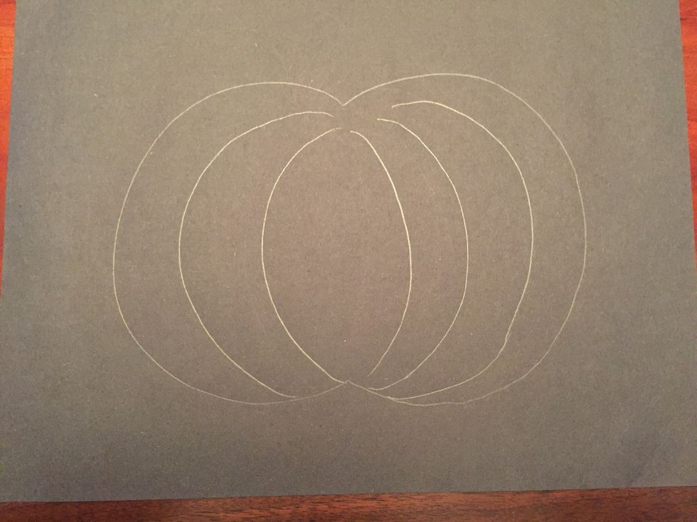 If you have room, add another curved line.