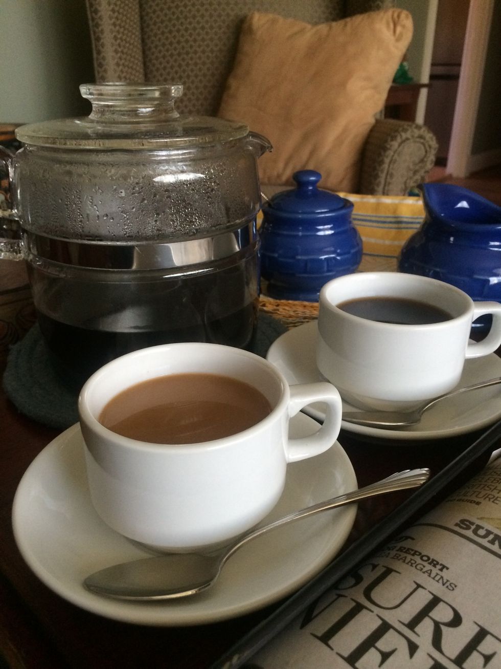 If you have time to sit & enjoy coffee the way it was meant to be, this is for you. Relax, enjoy and sit back in your favorite easy chair or chill out with the morning paper on the patio. Enjoy! \u2615\ufe0f