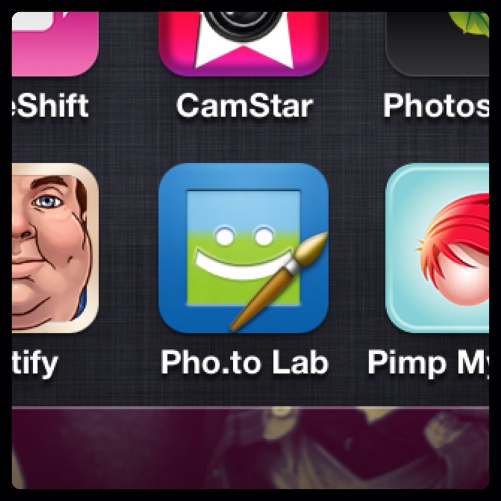 If you haven't already...download the awesome fun app Pho.to Lab. Then open it, of course \ud83d\ude09 Oh and download Pic Jointer too if you don't already have that app as well \ud83d\ude01