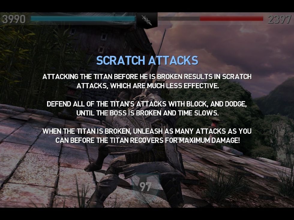 If you just try to attack an enemy without ending their attack streak they will only take scratch damage.