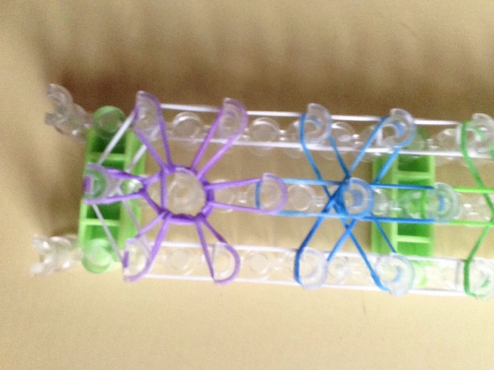 If you keep going in a circle it should look like this. I will show you one more time.