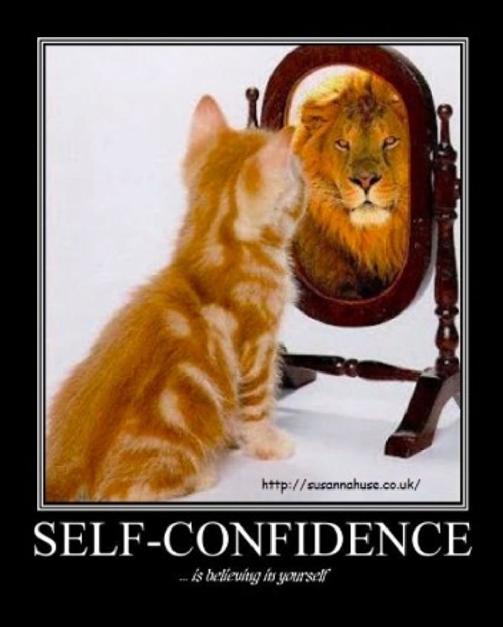 If you know who you want to be, no one can tell you otherwise. You are who you are, and you can become whatever you want to.