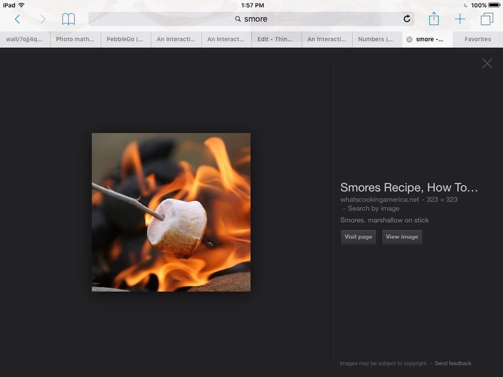 If you leave it in the fire to long it will be burned or if you leave it in the fire to short