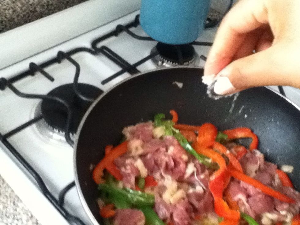 if you like, add a little salt.