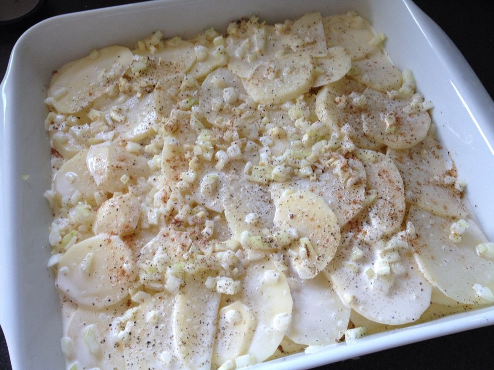 If you like, add bit more salt, pepper and nutmeg.