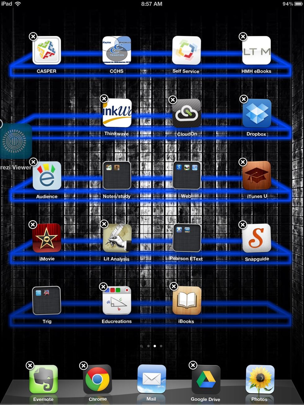 If you like to move an app to another page, move the app to the edge of the current page and hold onto the app while trying to move it to another page.