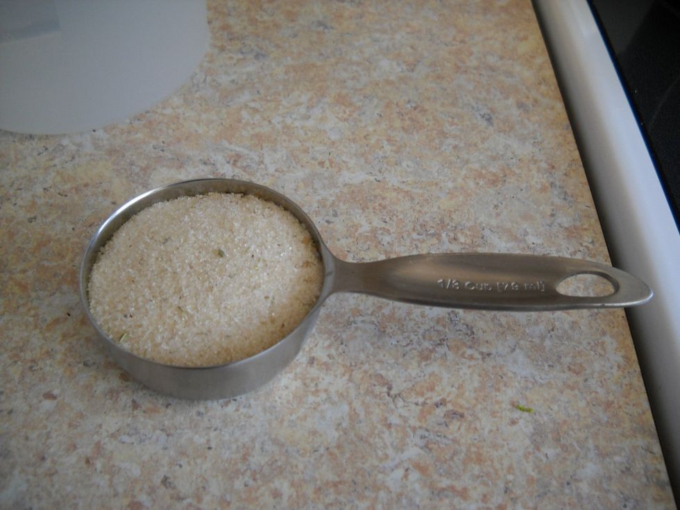 If you like your tea sweet, you have many options. Honey, agave nectar, and various sugars all work well. For this tea I am using lavender sugar. It is white sugar mixed with lavender blossoms.