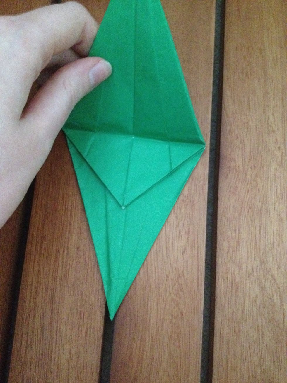 If you open the other side it's just a piece of paper. You want be working with the can-can side - it'll be the side to the right in the next photo.