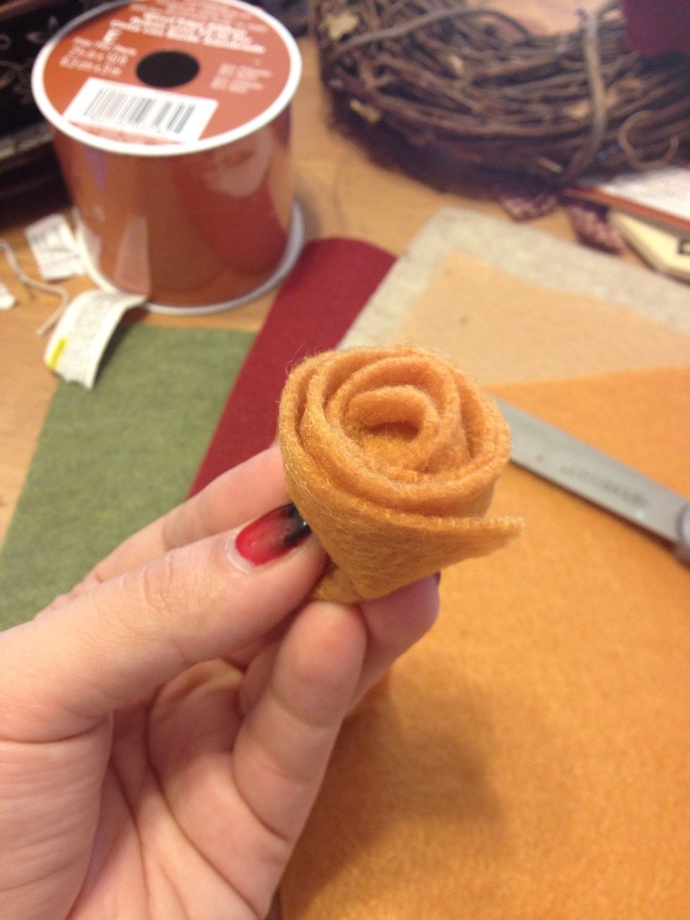 If you pinch the end of the flower while it dries I have notice it makes a nice bell flower shape.