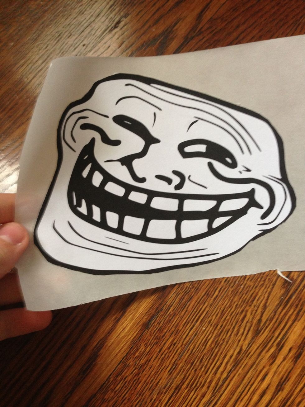 If you plan to use the sticker right away, then your done, just peal it off. Want to buy other stickers from me? Go to www.mememerch.webs.com Or Visit me on eBay @harrismcc