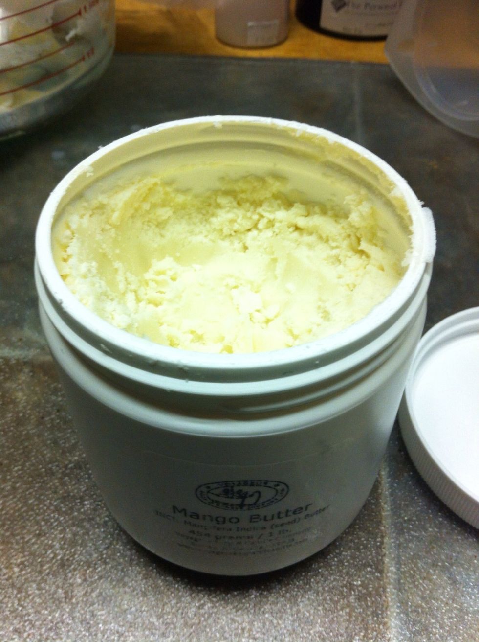 If you prefer a less greasy feeling product, start with mango butter. Try combining it with a less greasy feeling oil like hazelnut or macadamia nut.