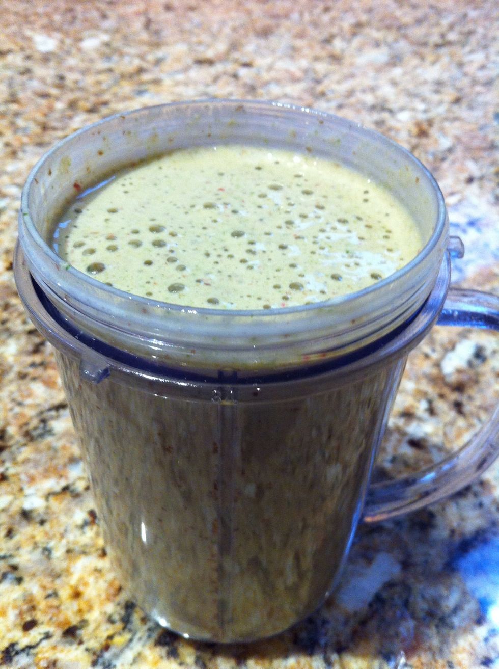 If you prefer a very cold smoothie, chill in the frig prior to serving.