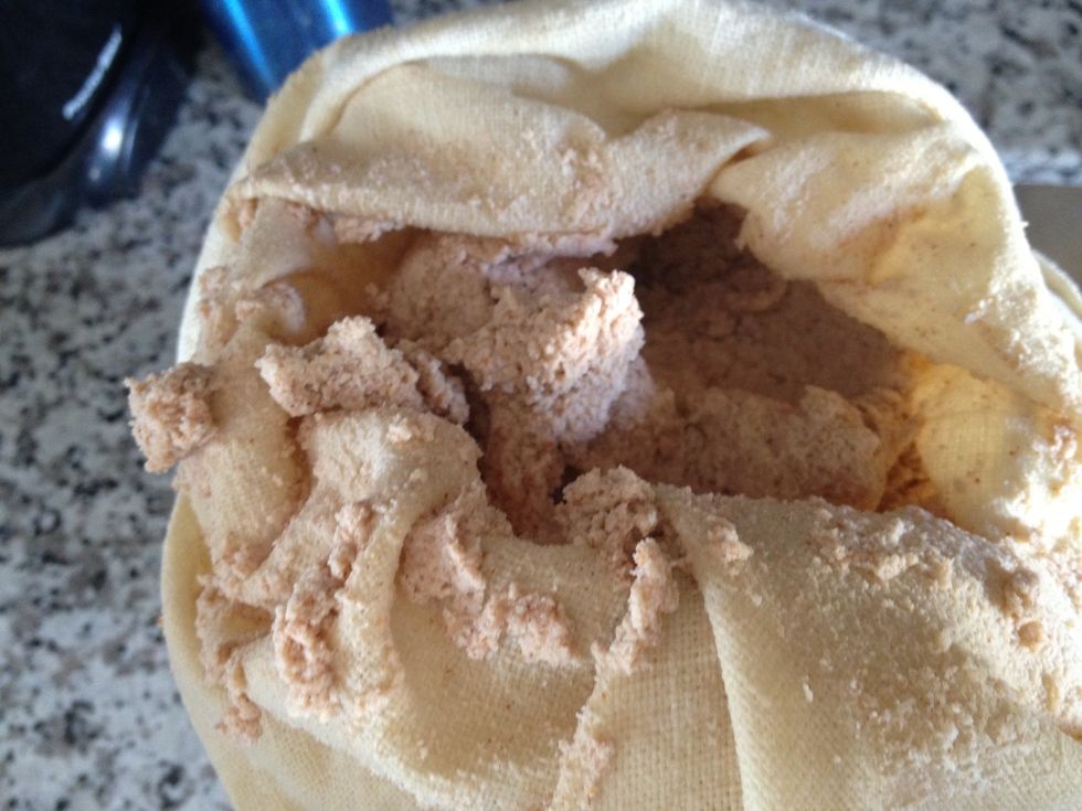 If you prefer your milk to be less creamy add desired amount of water and blend again. You can skip this step if you like the consistency from the first time.