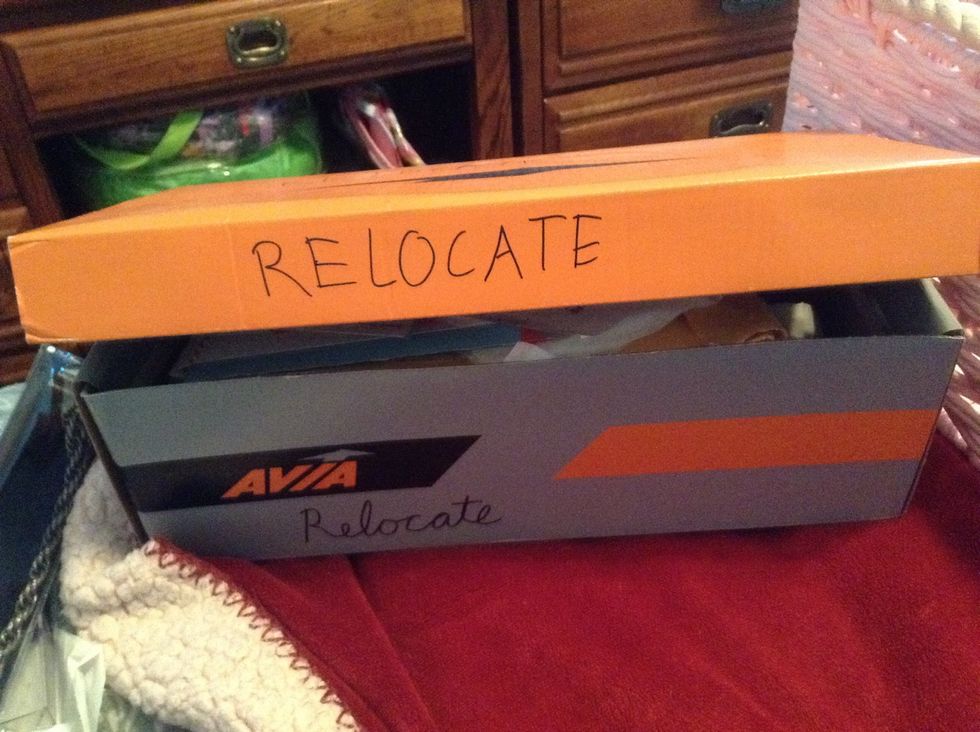 If you put anything in the relocate bin, I recommend you put those things away now.
