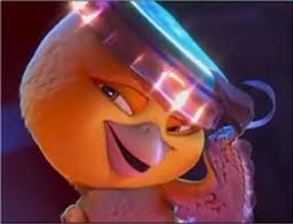 If you're feeling dashing, wink at random people. Pretend to flirt and then laugh when the person runs away.