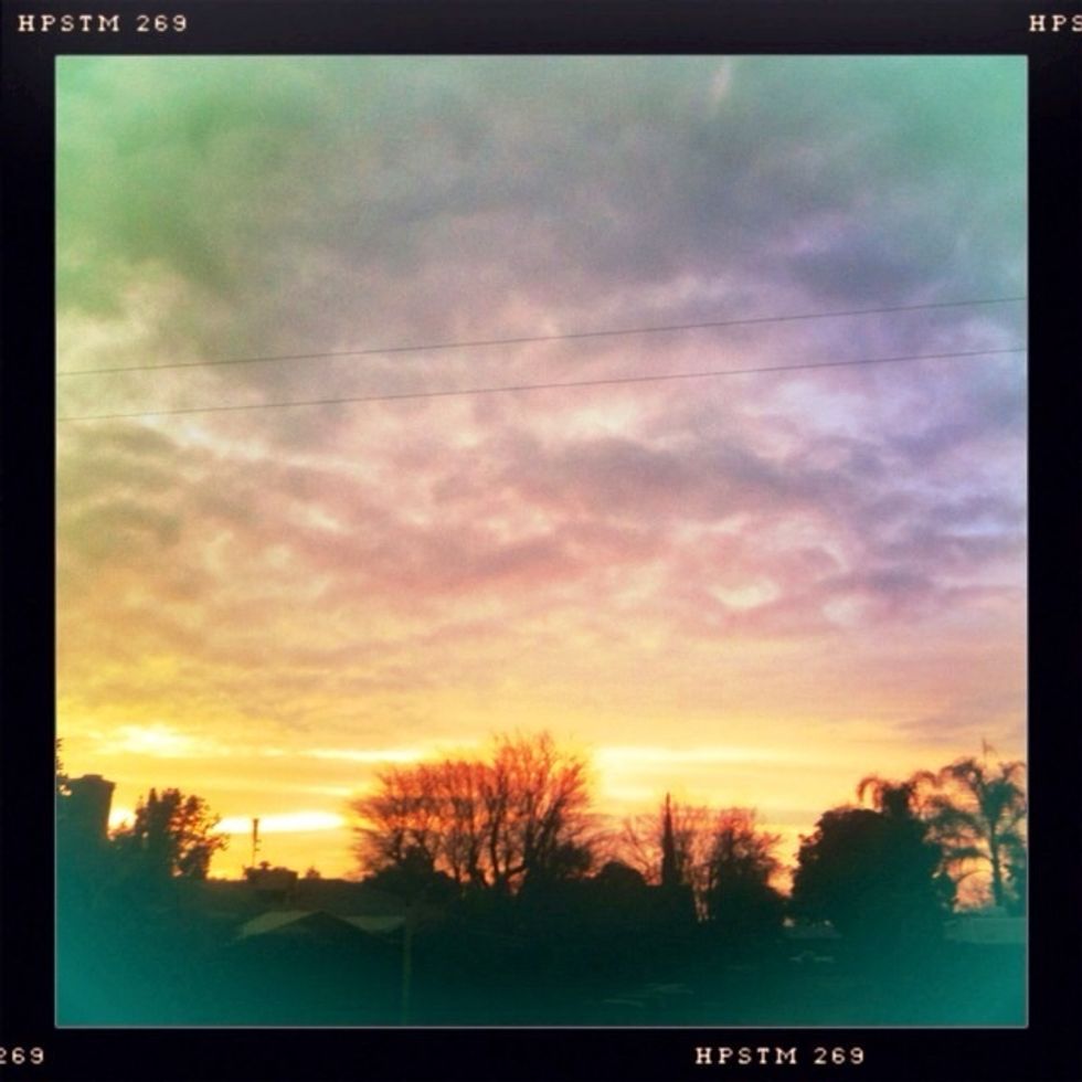 If you're lucky, you may also catch a nice sunset before it's time to cool the wort.