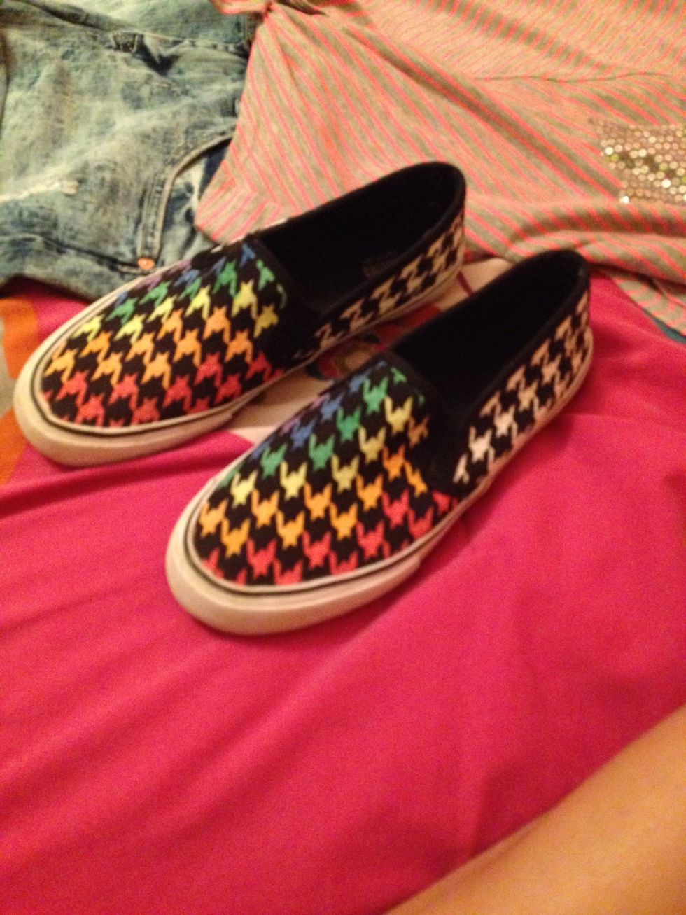 If you're wondering where I got these I just colored them in with fabric markers\ud83d\ude09