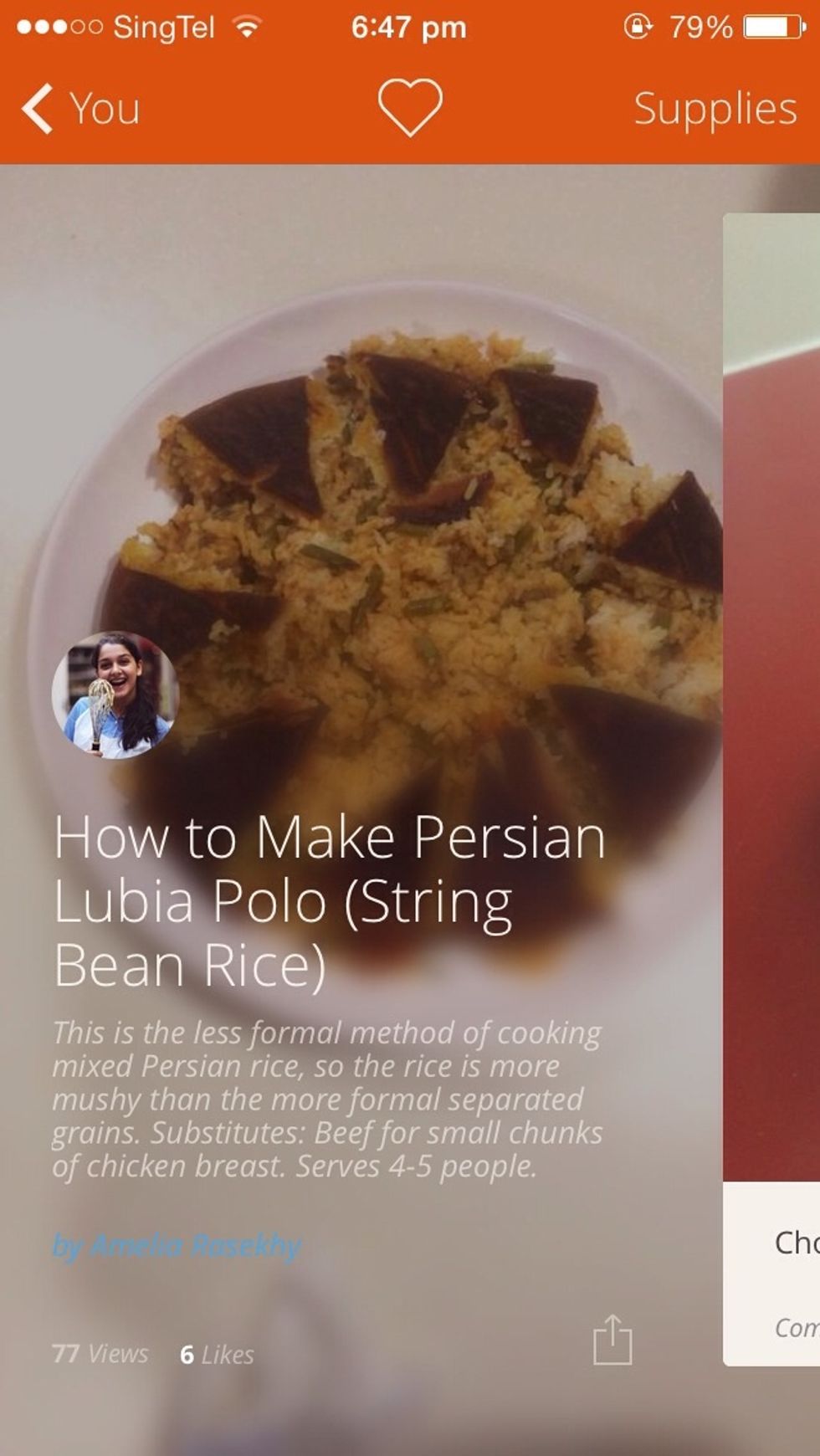 If you saw and remembered how to make tahdig from my Lubia Polo guide, you can skip steps 13-15 of this guide. If not, continue & ignore this step