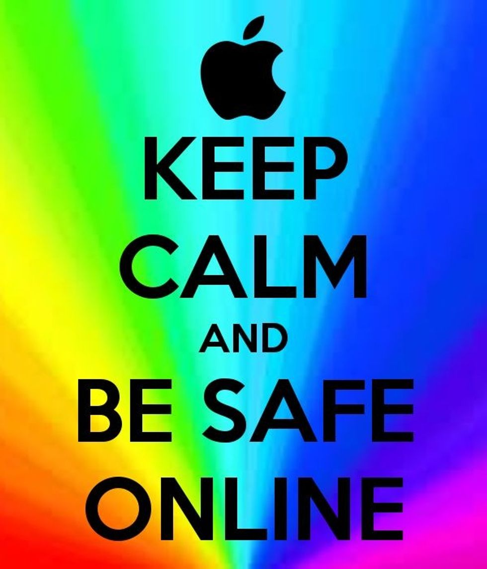 if you see something that disturbs you don't panic tell your parent or guardian and they should be able to sort it out.