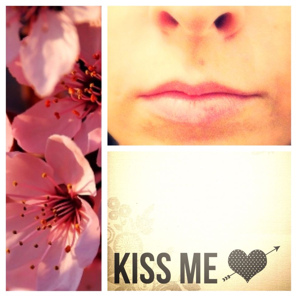 If you talk to a person and he is looking down to your lips again and again, that's a sign he wants to kiss you \ud83d\ude18