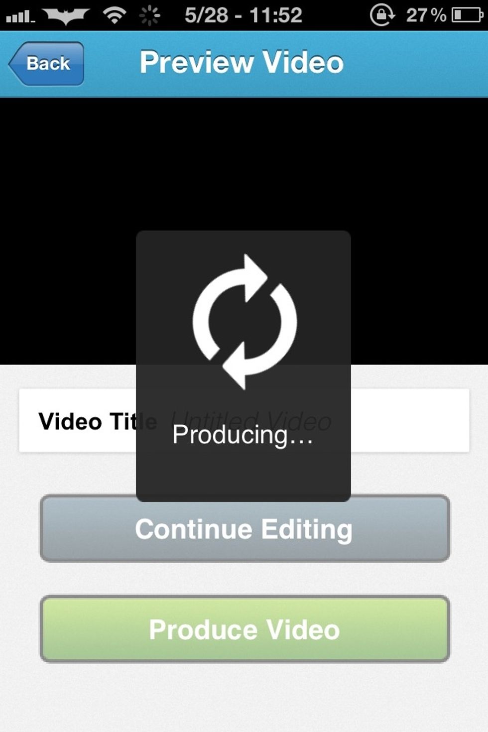 If you tap produce video it should look like this