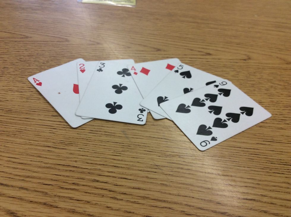 If you think someone is bluffing then call out BS and if your right then they take all the cards in the pile but if your wrong you take all the cards in the pile