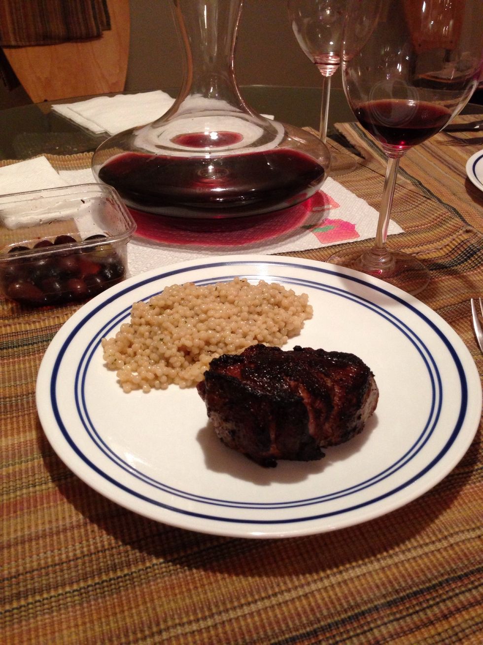 If you think they aren't cooked to your likeness, tent the steak in aluminum foil when resting or finish cooking in the oven. Don't cut steak to check doneness, just poke it with your finger or tongs.