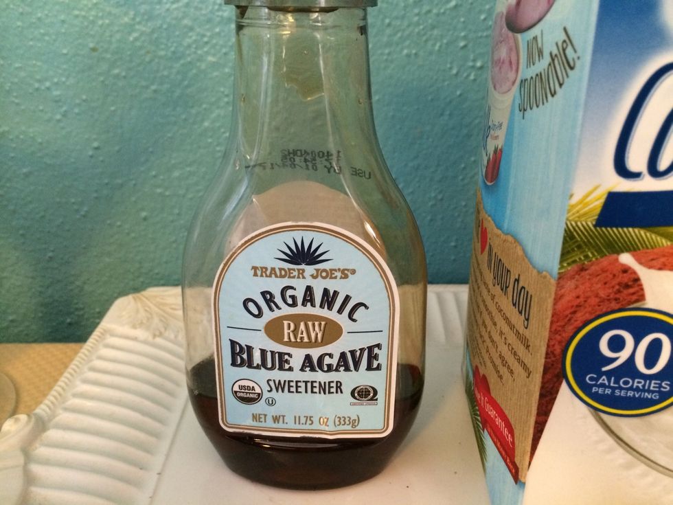 If you want a little extra sweet, add 2 tablespoons of Agave. The sweetness of the bananas are just fine as well.