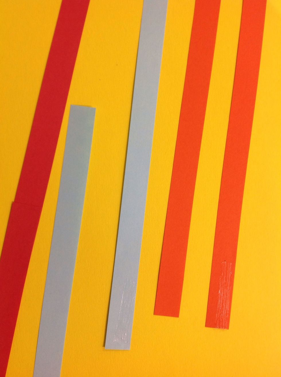 If you want... Glue or tape two strips together to double the length. Or you larger paper or thinner strips if you don't want to have to lengthen the strips.
