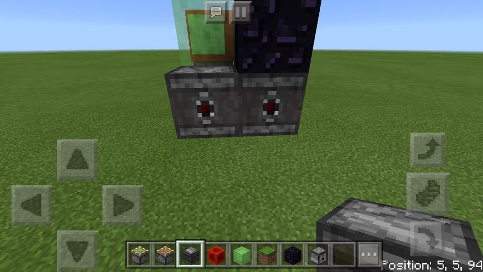 If you want it to dispense things put 2 observer blocks in the front.