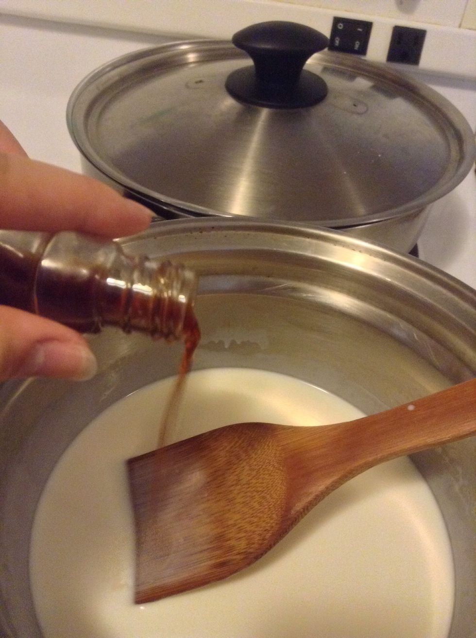If you want to add any flavour, add it now! Or you can just skip this step :)