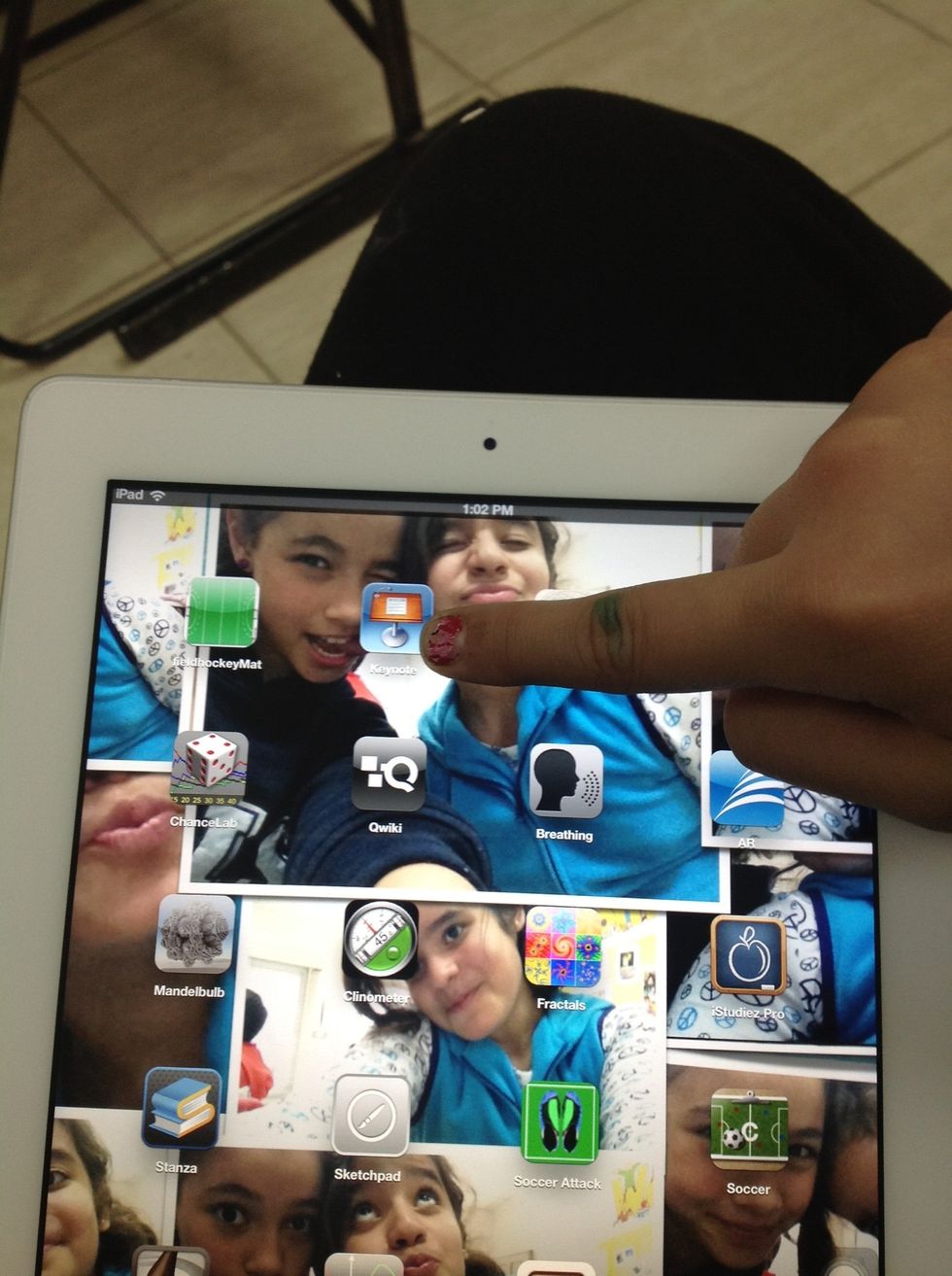 If you want to end up with a collage like the one in the background start by getting keynote.