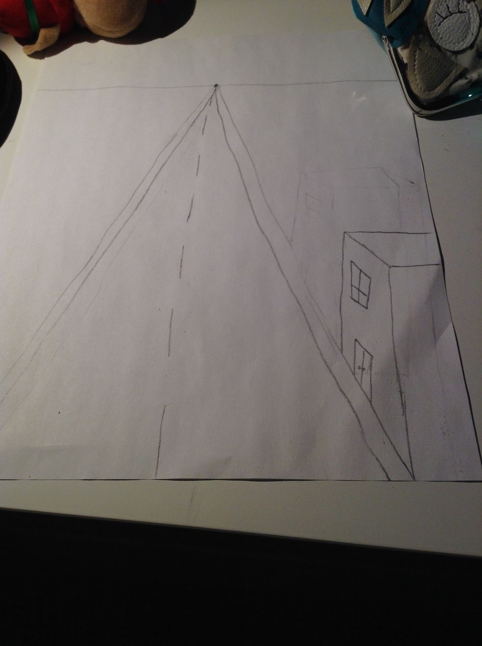 If you want to get into details you can add some buildings or trees and anything you find in a city