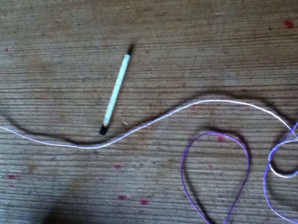 If you want to hang egg, grab a match and a bit of thread...