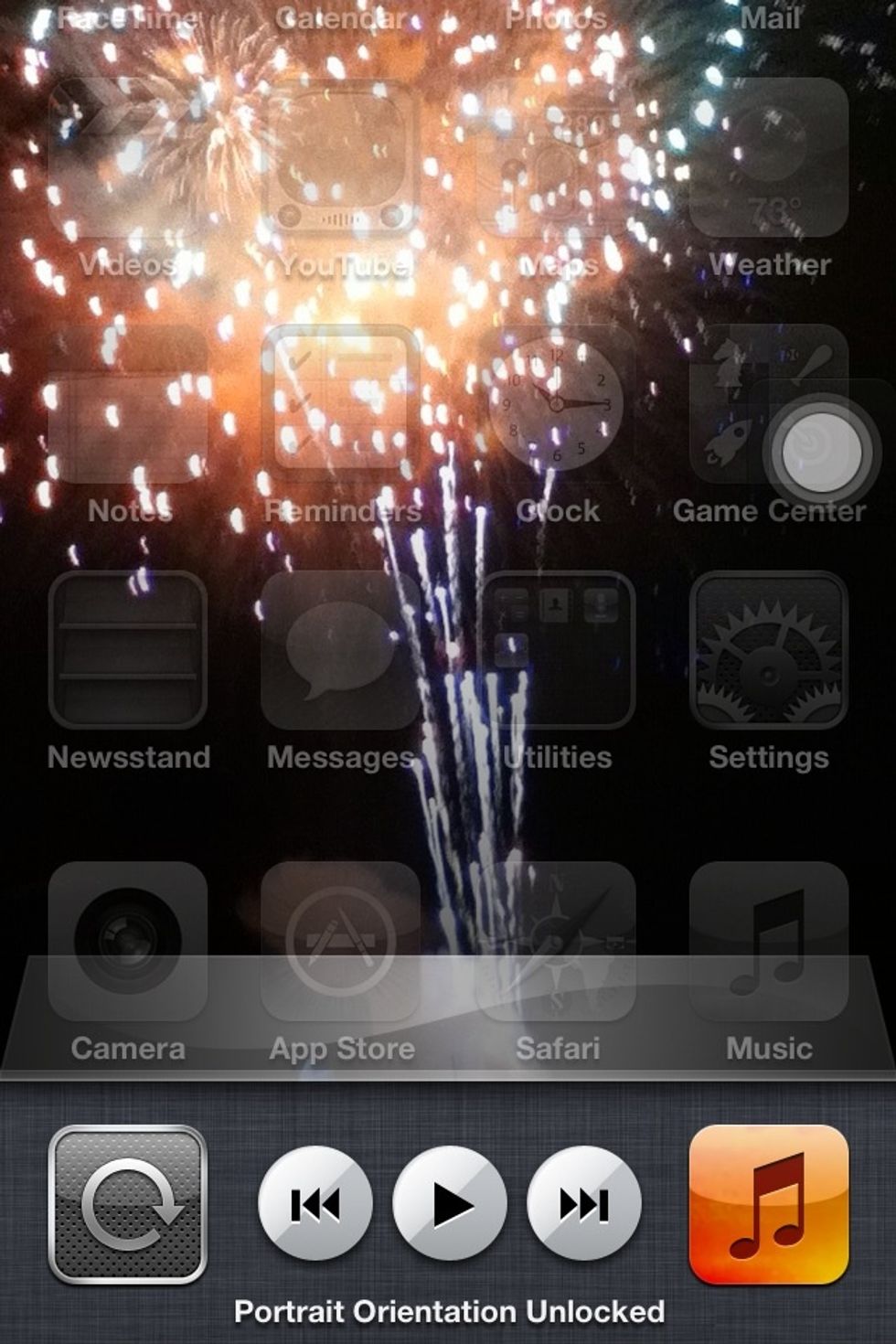 If you want to unlock Portrait Orientation just click it again.