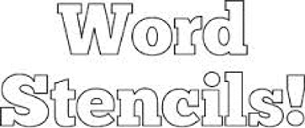if you want you can finish it off with word stencils and pant on the shirt with black, silver, or gold fabric paint. use a sponge brush to do it and dab when painting.