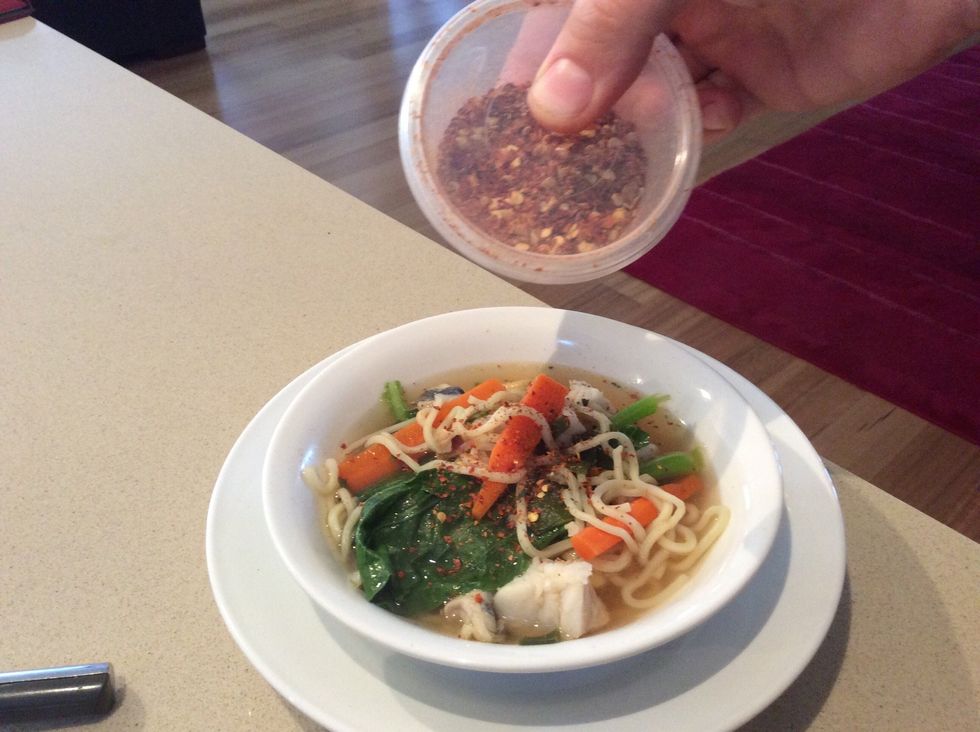 If you what to spice things up add some chilly