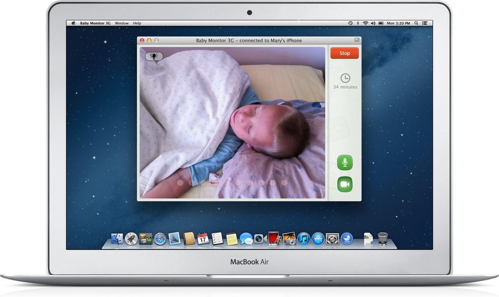 If you wish, you can turn on live video