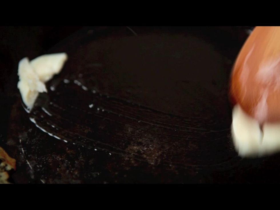 If you would like the outsides of the fritters to crisp add a couple of spoons of water.