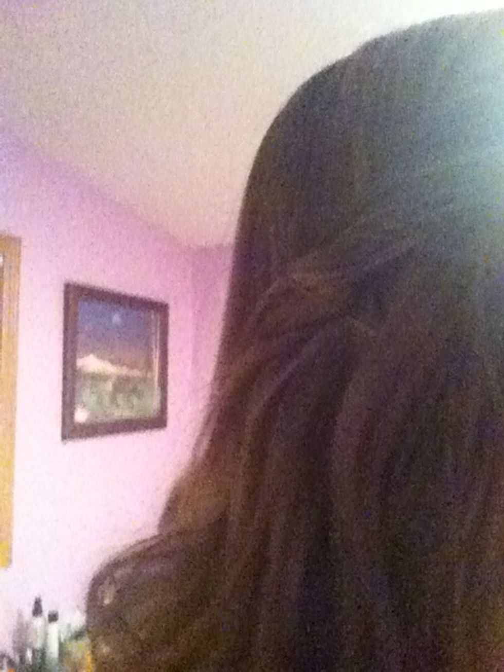 If your bangs are to puffy then just  pin them back