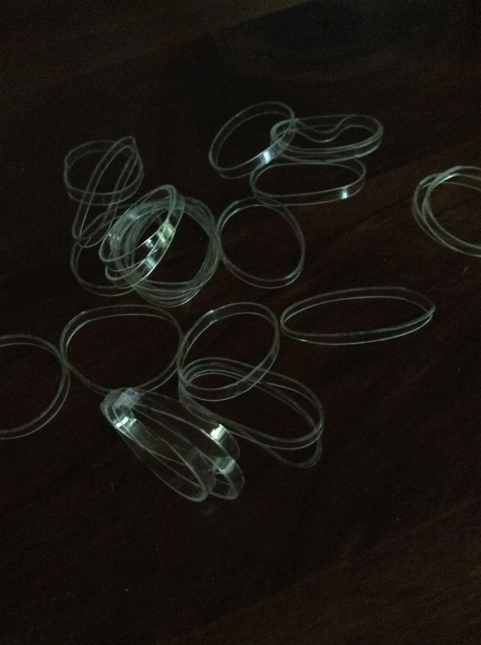 if your hair is super thin or your dread won't stay real easy, then you can put some of these bad boys in to hold it until it gets stronger ! just keep rolling your dread c :