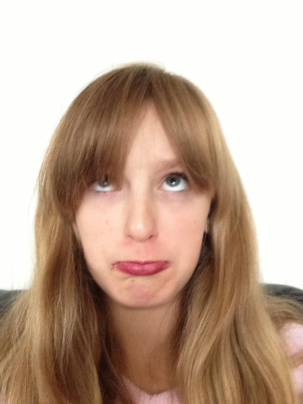 If your hair parts in the middle, I have a sneaky tip for you. :) x