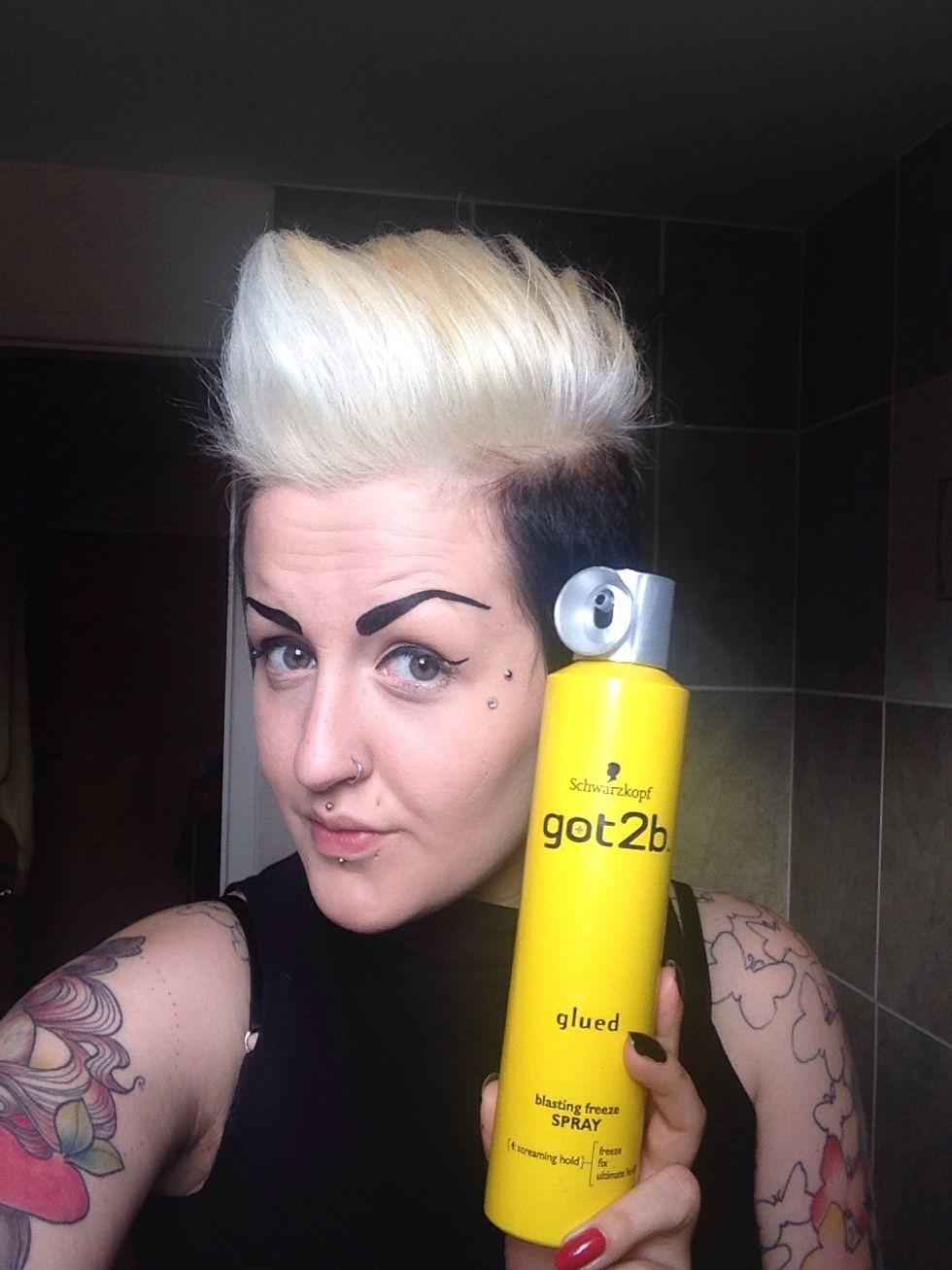 If your like me you like to blast your hair with a strong hairspray so I use this too!